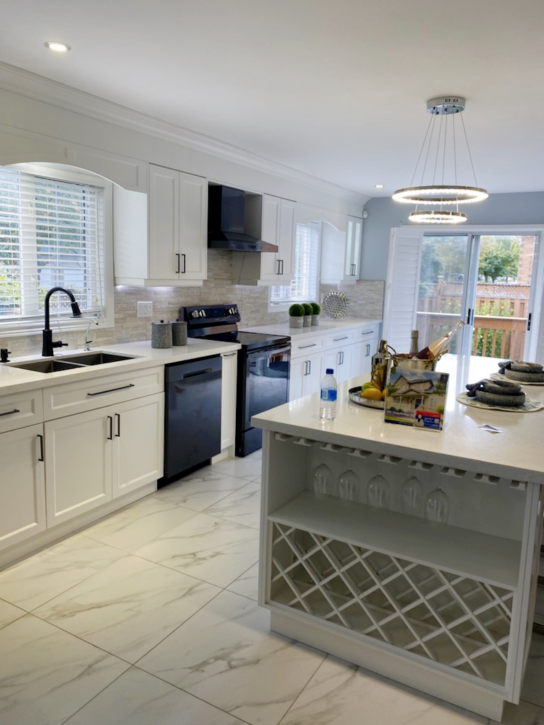 Kitchen renovation in Markham