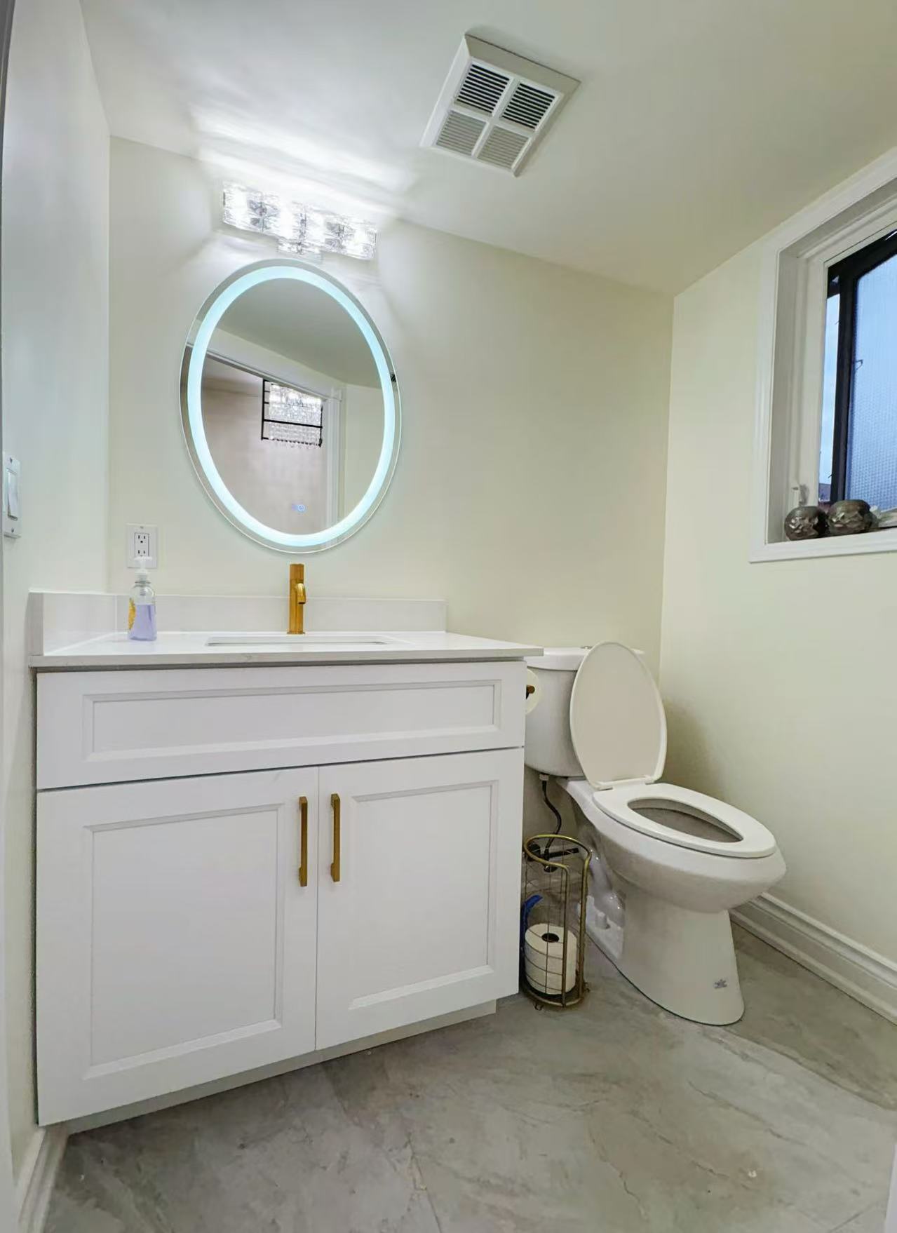 Modern Bathroom renovation in pickering 