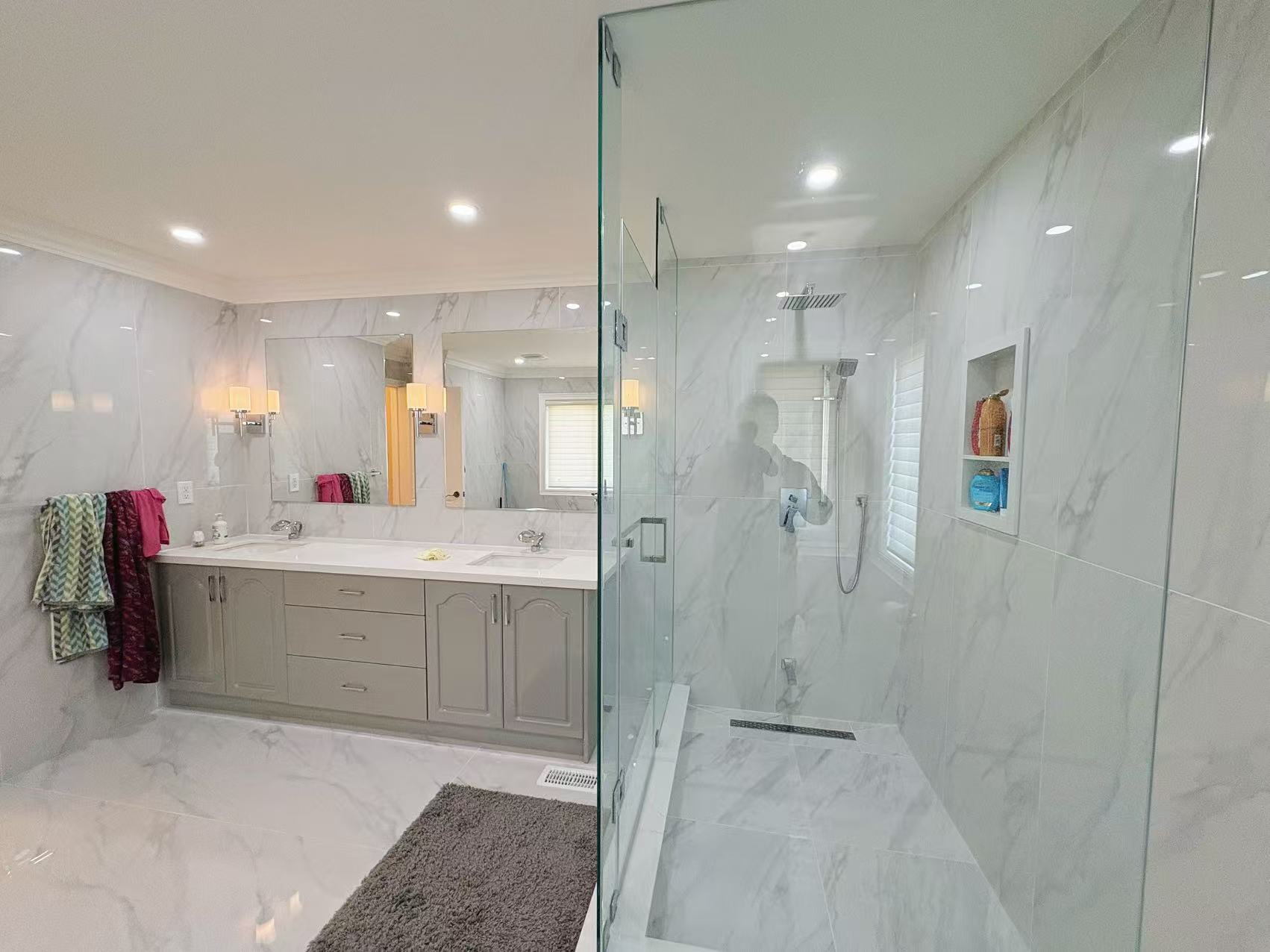 Luxary Full Bathroom Renovation in Burlington