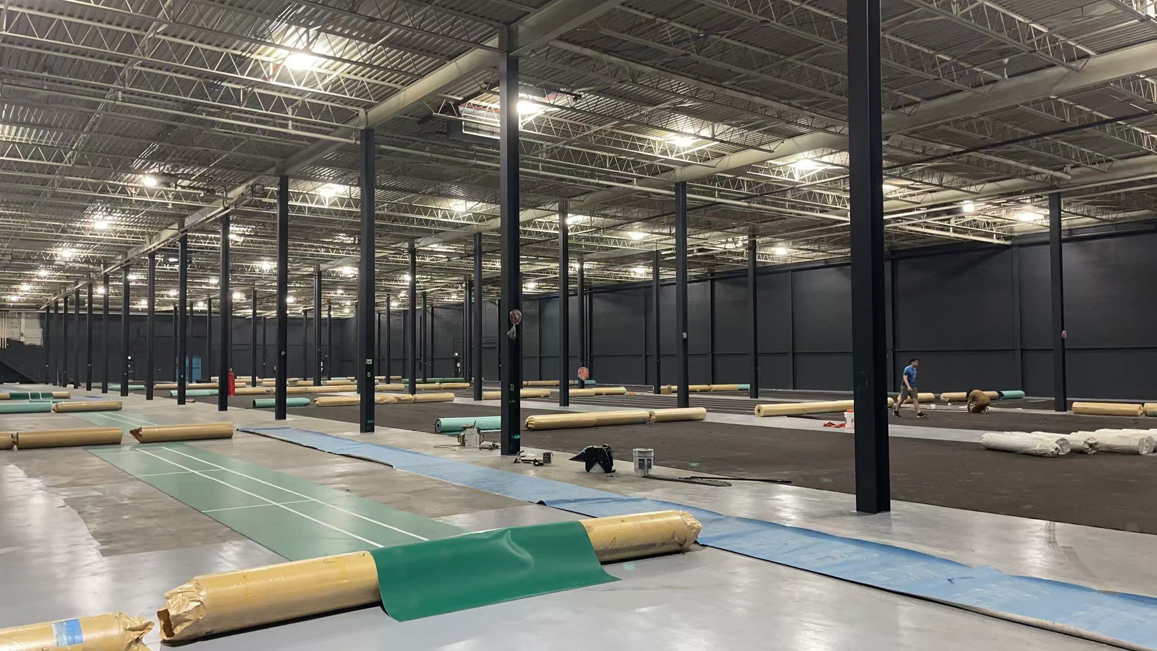 Commercial Gym renovation in Toronto